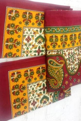 BEDSHEET JAIPUR PRINTED 90X108 2 PILLOW COVER